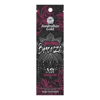 AUSTRALIAN GOLD įdegio kremas su bronzantais ADORABLY BRONZE, 15 ml