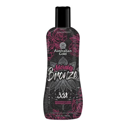 AUSTRALIAN GOLD įdegio kremas su bronzantais ADORABLY BRONZE, 250 ml