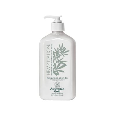 AUSTRALIAN GOLD kasdienis kūno kremas Hemp Nation Eucalyptus & White Tea, 535 ml