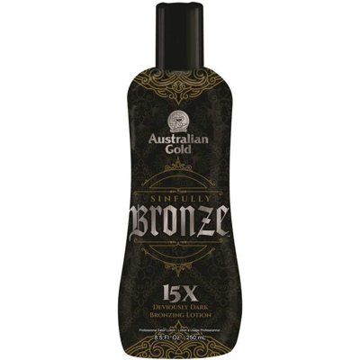 AUSTRALIAN GOLD kremas deginimuisi soliariume SINFULLY BRONZE, 250 ml