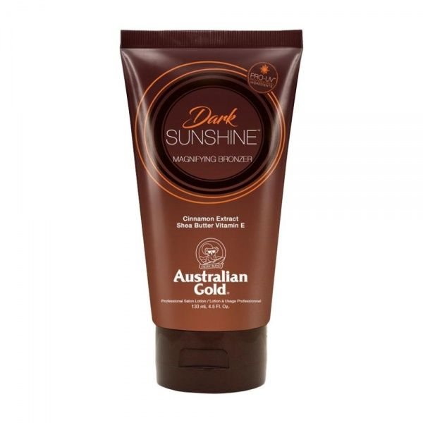 AUSTRALIAN GOLD kūno įdegio kremas DARK SUNSHINE, 130 ml
