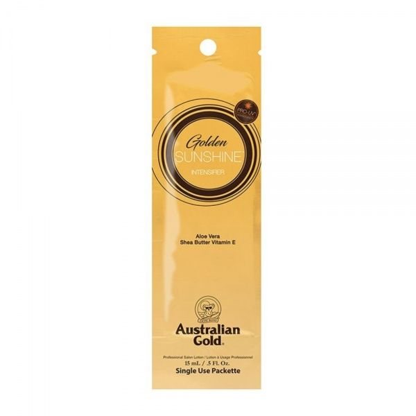 AUSTRALIAN GOLD kūno įdegio kremas GOLD SUNSHINE, 15 ml
