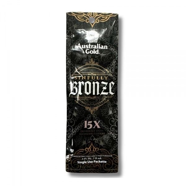 AUSTRALIAN GOLD kūno įdegio kremas SINFULLY BRONZE, 15 ml