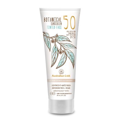 AUSTRALIAN GOLD veido kremas Botanical BB Fair To Light Tan SPF 50, 88 ml