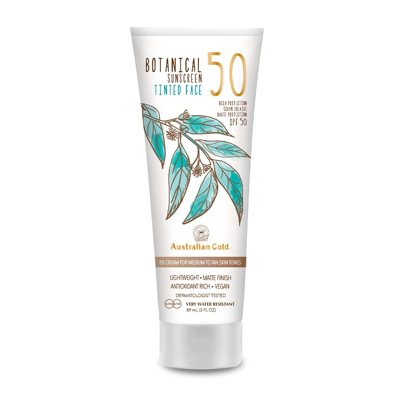 AUSTRALIAN GOLD veido kremas Botanical BB Medium Tan SPF 50, 88 ml
