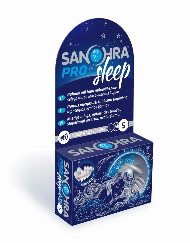 Ausų kamštukai SANOHRA PRO SLEEP S, N2