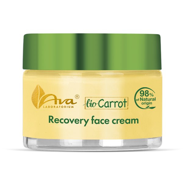 AVA dieninis veido kremas BIO CARROT, 50 ml
