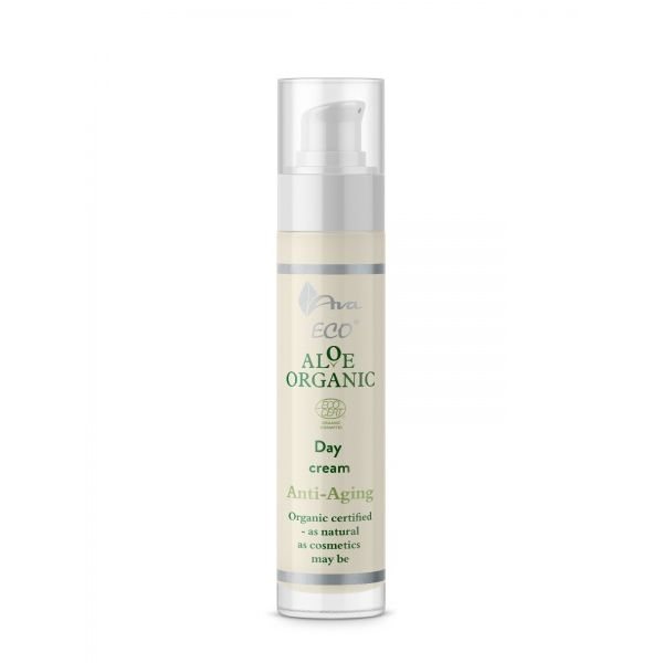 AVA dieninis veido kremas ECO ALOE ORGANIC, 50 ml