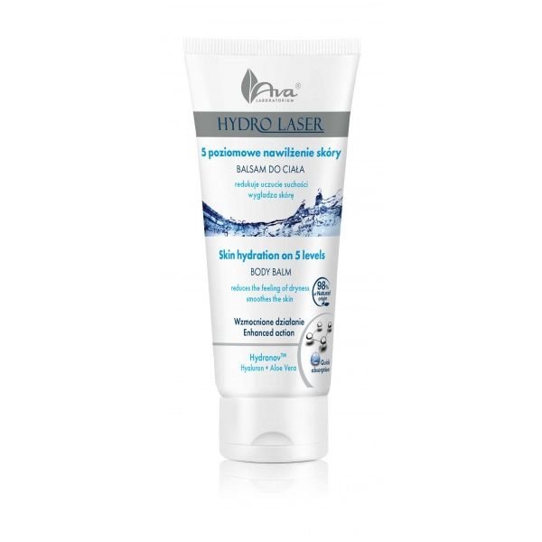 AVA drėkinantis kūno balzamas HYDRO LASER, 200 ml