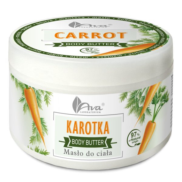 AVA kūno kremas ECO CARROT, 250 ml