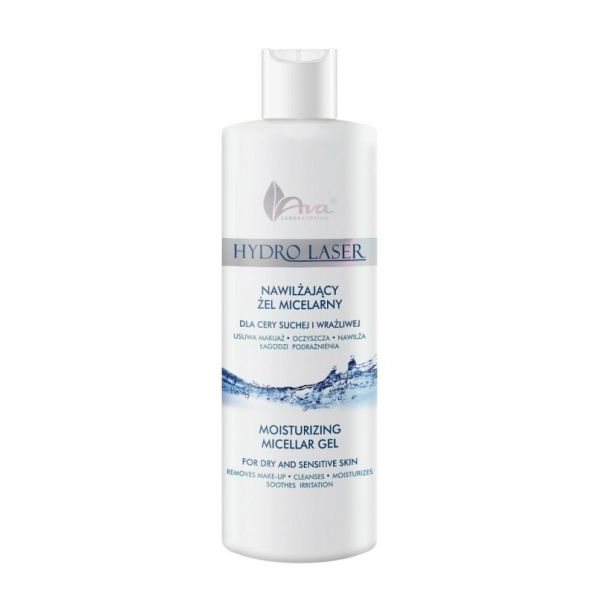 AVA micelinis gelis HYDRO LASER, 200 ml