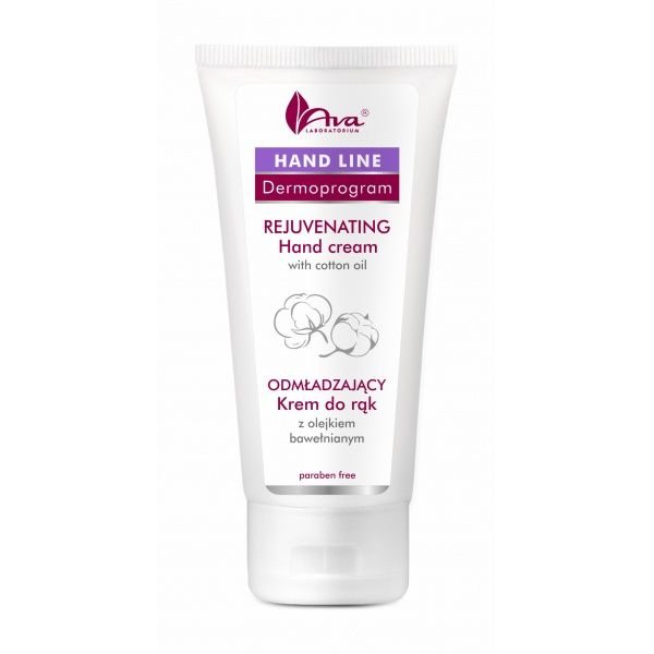AVA rankų kremas su medvilnės aliejumi HAND CARE, 100 ml