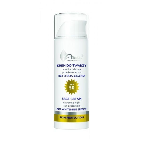 AVA veido kremas saugantis nuo saulės, SPF50, 50 ml