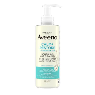 AVEENO Calm & Restore maitinantis prausiklis su avižomis, 200 ml