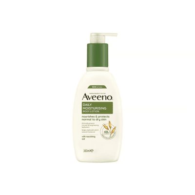 AVEENO Daily Moisturising bekvapis drėkinamasis kūno losjonas, 300 ml