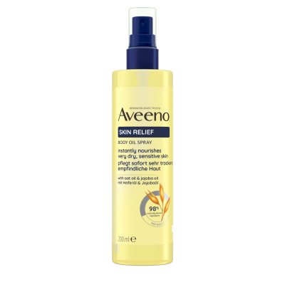 AVEENO Skin Relief purškiamas kūno aliejus, 200 ml