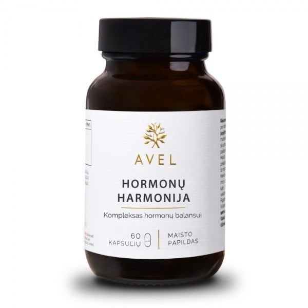 AVEL maisto papildas HORMONŲ HARMONIJA, 60 kaps.