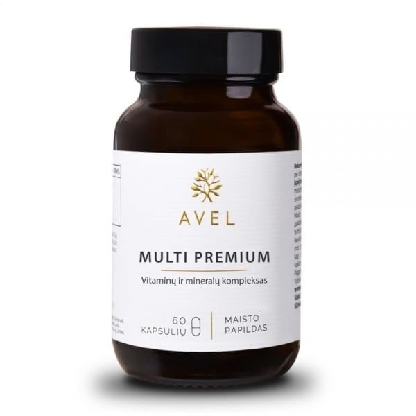 AVEL maisto papildas MULTI PREMIUM, 60 kaps.