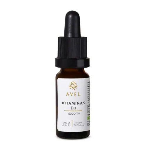 AVEL VITAMINAS D3, 5000 TV, 300 lašų