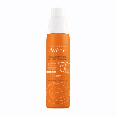 AVENE apsauginė purškiama emulsija nuo saulės SUN, SPF50+, 200 ml