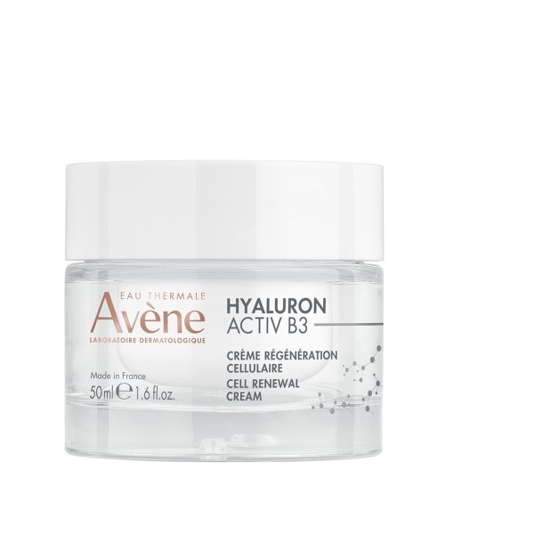AVENE atkuriamasis veido kremas brandžiai odai HYALURON ACTIV B3, 50 ml