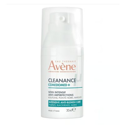 AVENE CLEANANCE COMEDOMED, koncentruota priemonė aknės ir odos nelygumų pažeistai odai prižiūrėti, 30 ml
