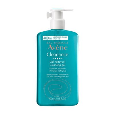 AVENE CLEANANCE, prausiklis riebiai odai, 400 ml
