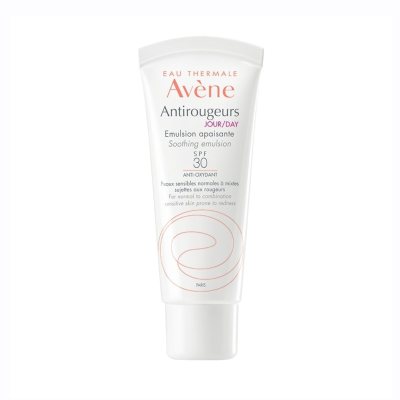 AVENE DAY raminamoji emulsija raustančiai odai ANTIROUGEURS SPF30, 40 ml