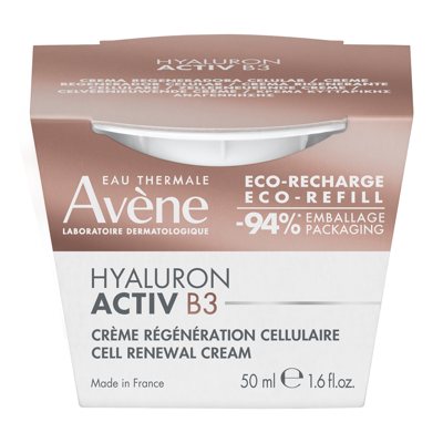 AVENE EAU THERMALE, HYALURON ACTIVE B3, atkuriamojo veido kremo brandžiai odai papildymas, 50 ml