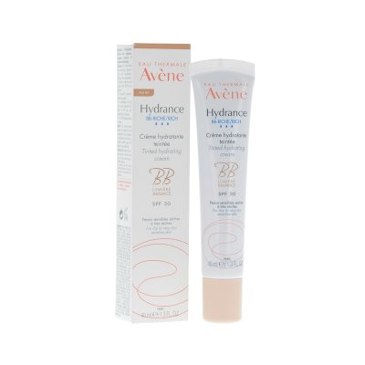 AVENE HYDRANCE odos spalvą sulyginantis kremas RICH BB, 40 ml