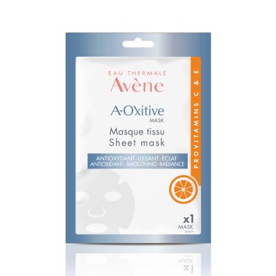 AVENE jauninamoji lakštinė kaukė A-Oxitive N1