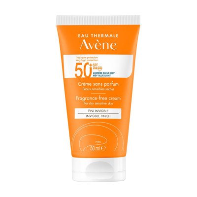 AVENE SUN apsauginis veido kremas nuo saulės, SPF50+, 50 ml