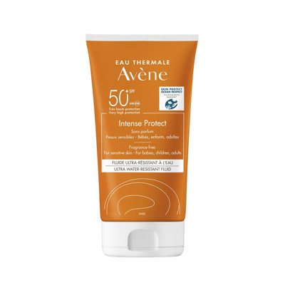 AVENE SUN INTENSE PROTECT APSAUGINĖ EMULSIJA NUO SAULĖS VISAI ŠEIMAI SPF50+, 150 ml