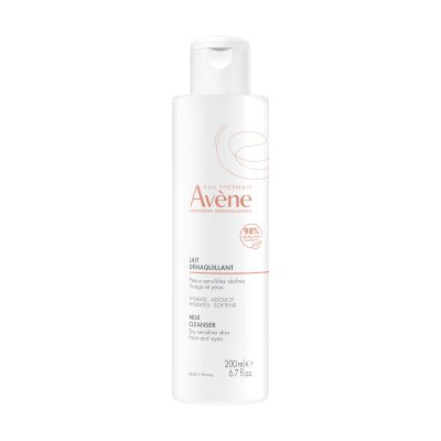 AVENE švelnus valomasis veido pienelis, 200 ml