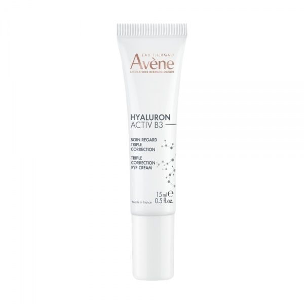 AVENE trigubo poveikio paakių kremas brandžiai odai HYALURON ACTIVE B3, 15 ml