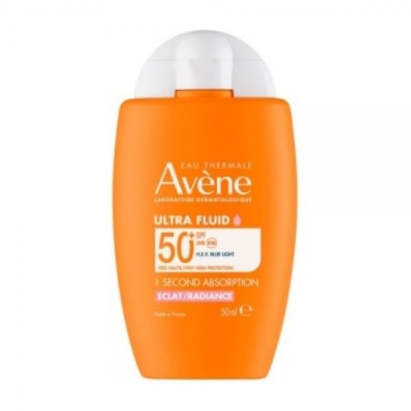 AVENE veido fluidas SUN ULTRA RADIANCE, SPF50+, 50 ml