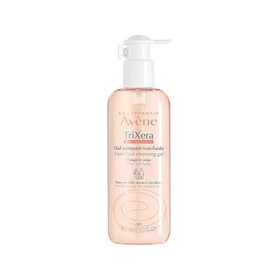 AVENE veido ir kūno prausiklis TRIXERA NUTRI-FLUID, nuo ., 400 ml, 3 m