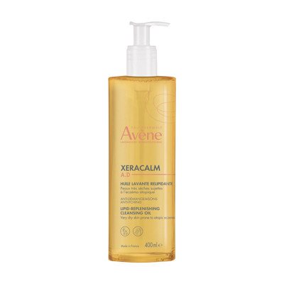 AVENE XERACALM AD, aliejinis prausiklis atopinei, labai sausai odai, 400 ml
