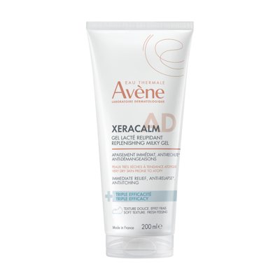AVENE XERACALM A.D, lipidus atkuriantis pienelio tekstūros gelis, 200 ml