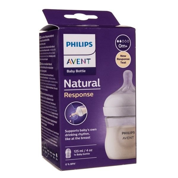 AVENT buteliukas NATURAL RESPONSE, 125 ml