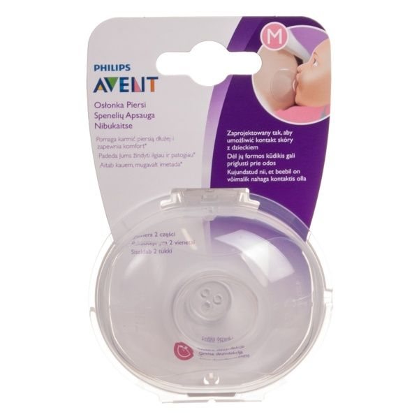 AVENT silikoniniai antspeniai, 2 vnt., 21 mm