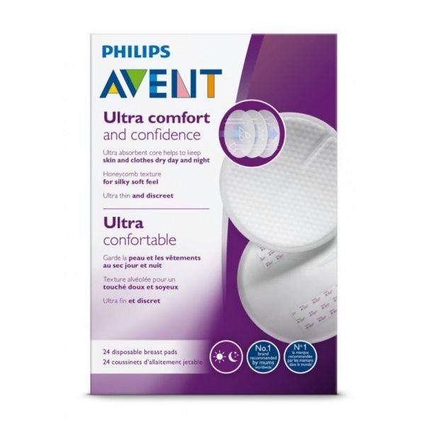 AVENT vienkartiniai įklotai į liemenėlę, 24 vnt