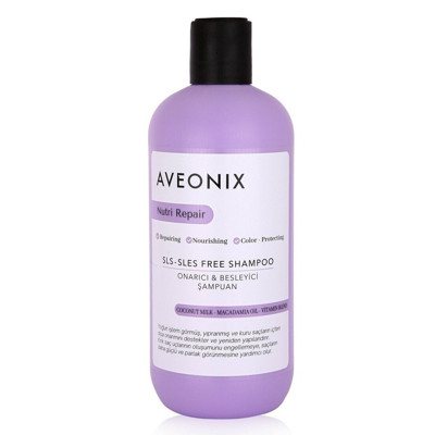 Aveonix Nutri Repair plaukų šampūnas šampūnas, 350 ml