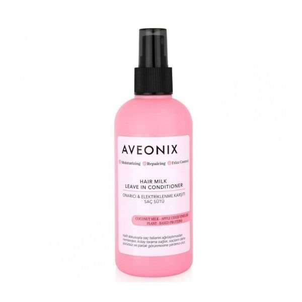 AVEONIX plaukų pienelis VOLUME BOOST, 230 ml