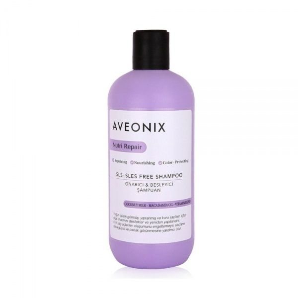 AVEONIX šampūnas NUTRI REPAIR, 350 ml