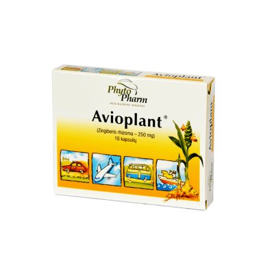 Avioplant 250 mg kietosios kapsulės N10
