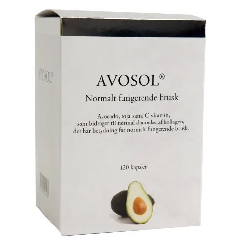 AVOSOL maisto papildas, 120 kapsulių