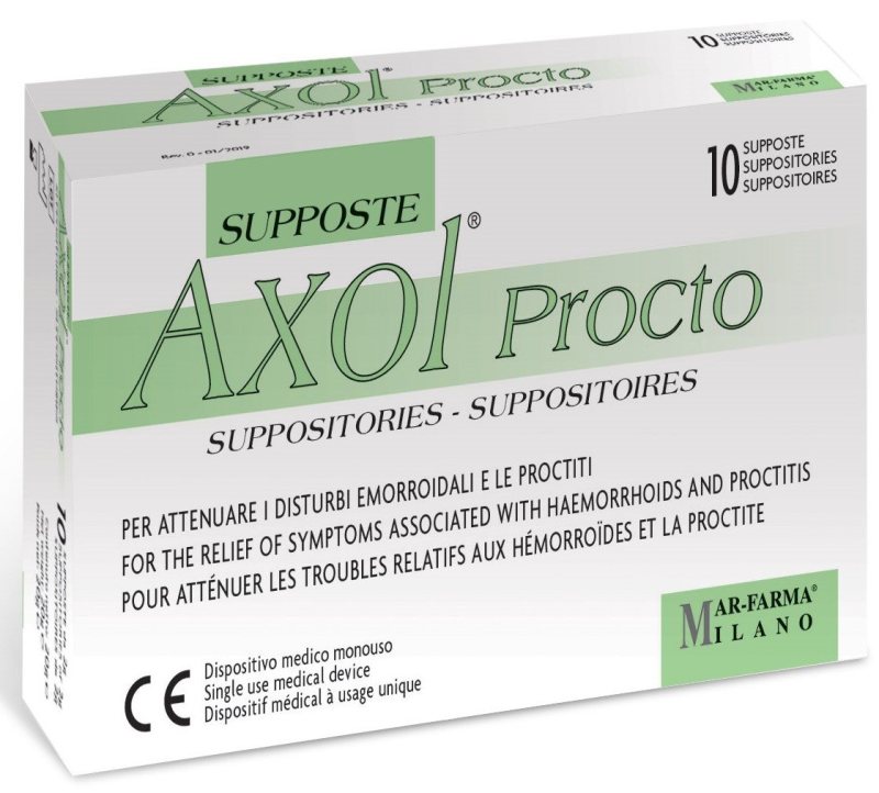 Axol Procto žvakutės N10