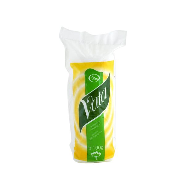 AZAS nesterili medicininė, chirurginė vata ritinėlyje, 100 g