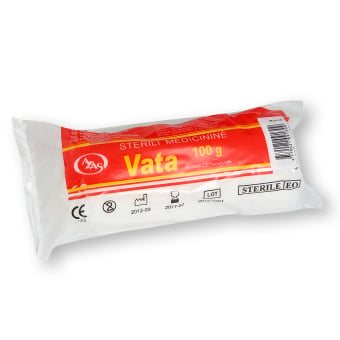 AZAS sterili medvilnės vata, 100 g